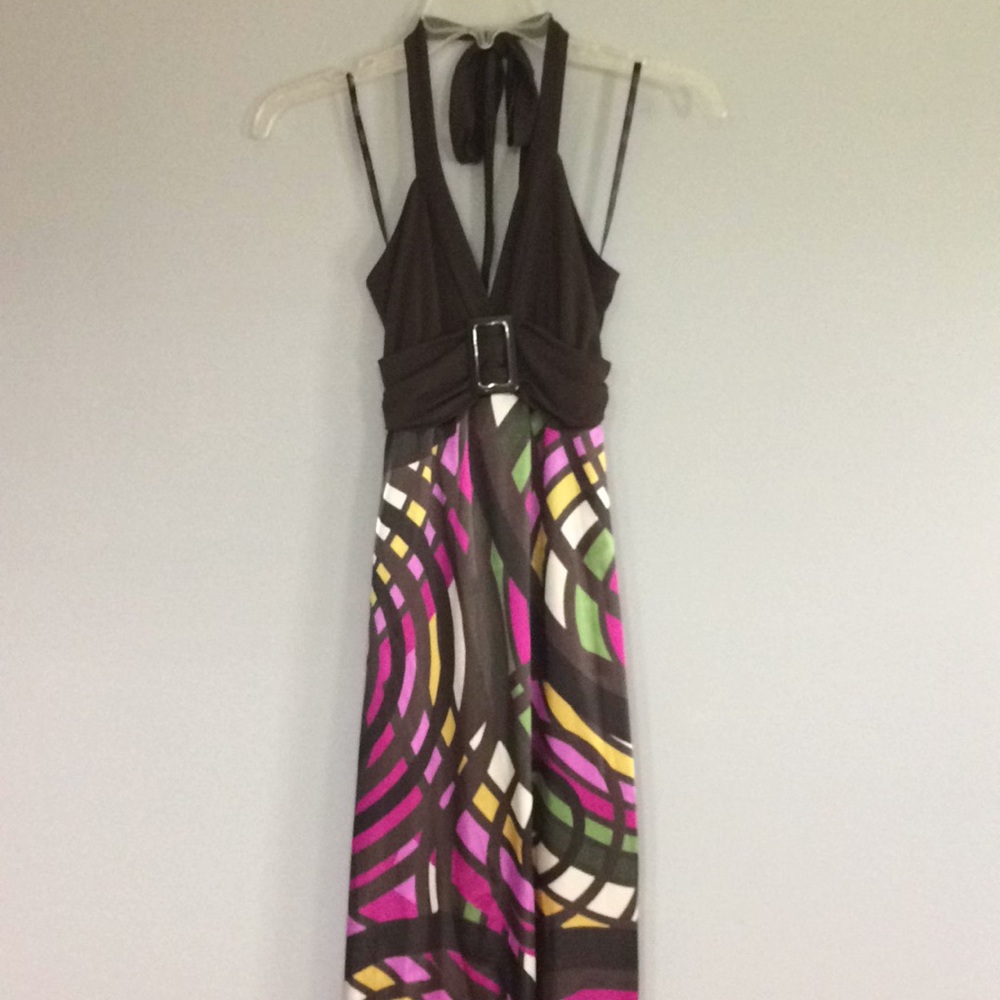 Candie’s Colorful Maxi Dress